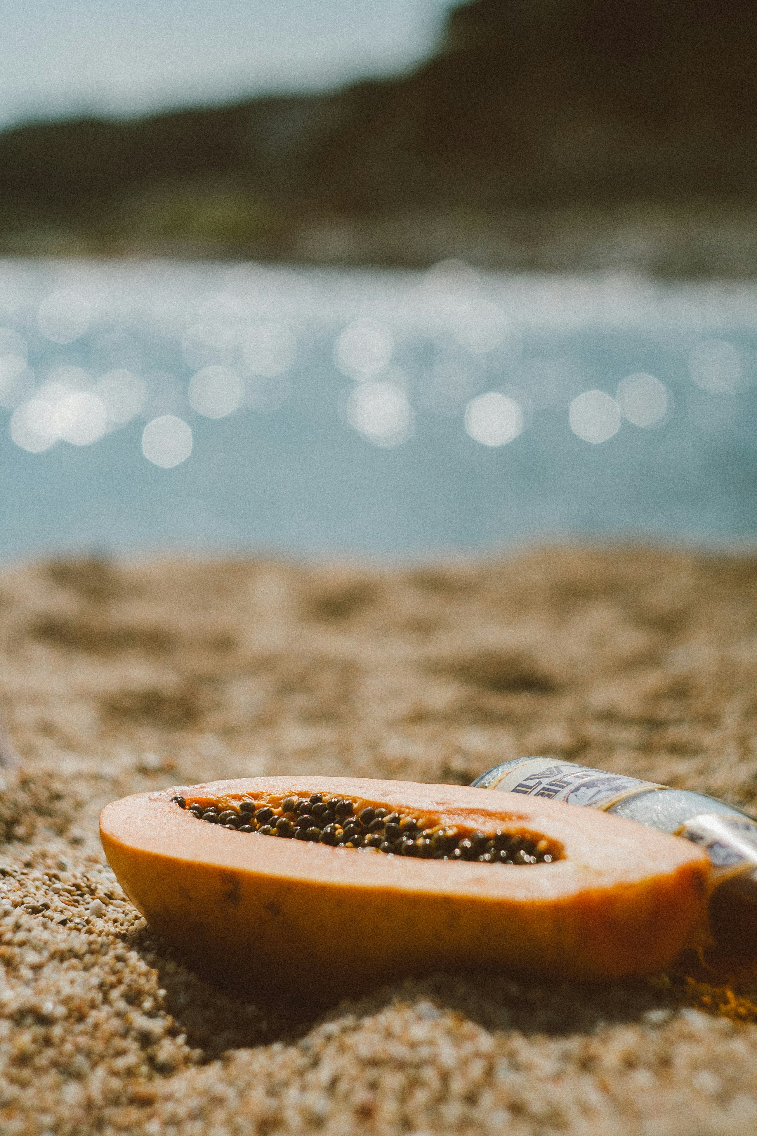 brown bread on brown sand